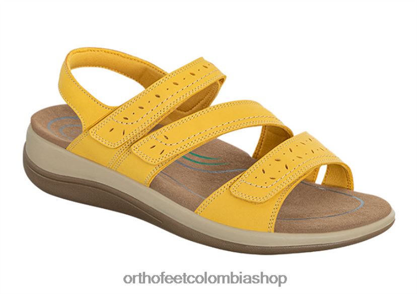 amarillo_orthofeet_r4806613_mujer_correa_bidireccional_naxos_sandalias.jpg amarillo Orthofeet R4806613 mujer correa bidireccional naxos sandalias - Image 1
