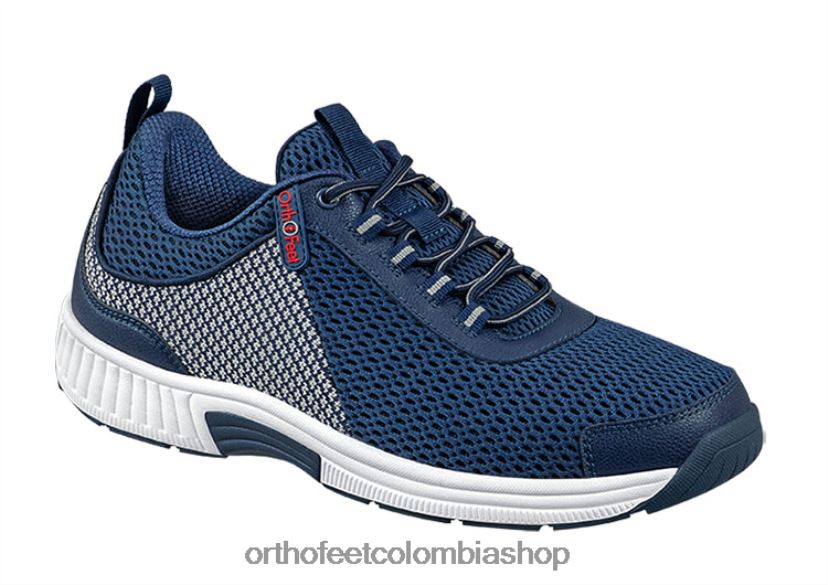 azul Orthofeet R48066133 hombres tramo de agua de borde zapatillas - Image 1