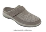 beige Orthofeet R48066118 mujer punto elástico louise zapatillas