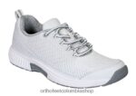 blanco Orthofeet R4806653 mujer punto coralino elástico zapatillas