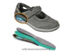 gris oliva Orthofeet R48066108 mujer correa de talón sanibel zapatos casuales - Image 6