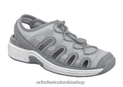 gris Orthofeet R4806639 mujer punto elástico laguna sandalias