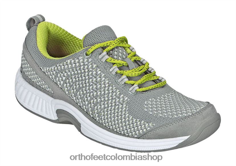 gris_orthofeet_r4806652_mujer_punto_coralino_elastico_zapatillas.jpg gris Orthofeet R4806652 mujer punto coralino elástico zapatillas - Image 1