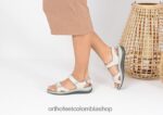 hueso Orthofeet R4806618 mujer correa bidireccional malibu sandalias - Image 2