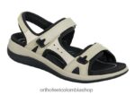 hueso Orthofeet R480664 mujer Venecia sandalias