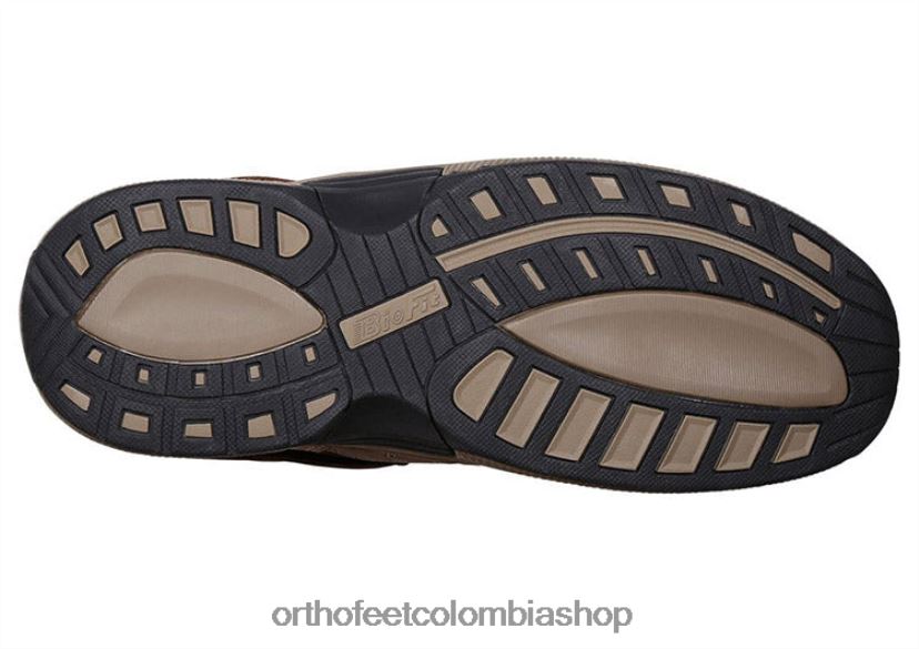 marrón Orthofeet R48066124 hombres correa de talón alpino sandalias - Image 5