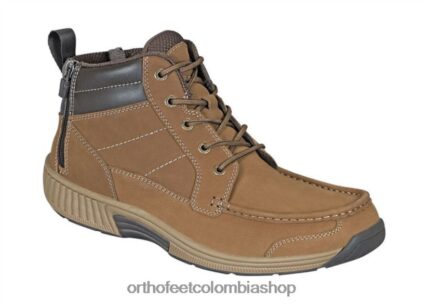 marrón Orthofeet R48066156 hombres postal de guardabosques botas