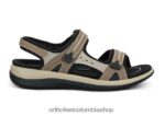 marrón Orthofeet R480661 mujer Venecia sandalias - Image 3