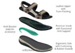 marrón Orthofeet R480661 mujer Venecia sandalias - Image 6