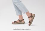marrón Orthofeet R480666 mujer hidra sandalias - Image 2