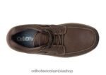 marron oscuro Orthofeet R48066154 hombres linea alta botas - Image 5