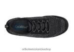 negro Orthofeet R48066101 mujer punto elástico palma zapatos casuales - Image 5