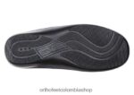 negro Orthofeet R48066101 mujer punto elástico palma zapatos casuales - Image 6