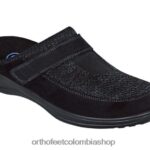 negro Orthofeet R48066117 mujer punto elástico louise zapatillas