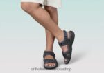 negro Orthofeet R48066120 hombres Geminis sandalias - Image 2