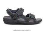 negro Orthofeet R48066120 hombres Geminis sandalias - Image 5