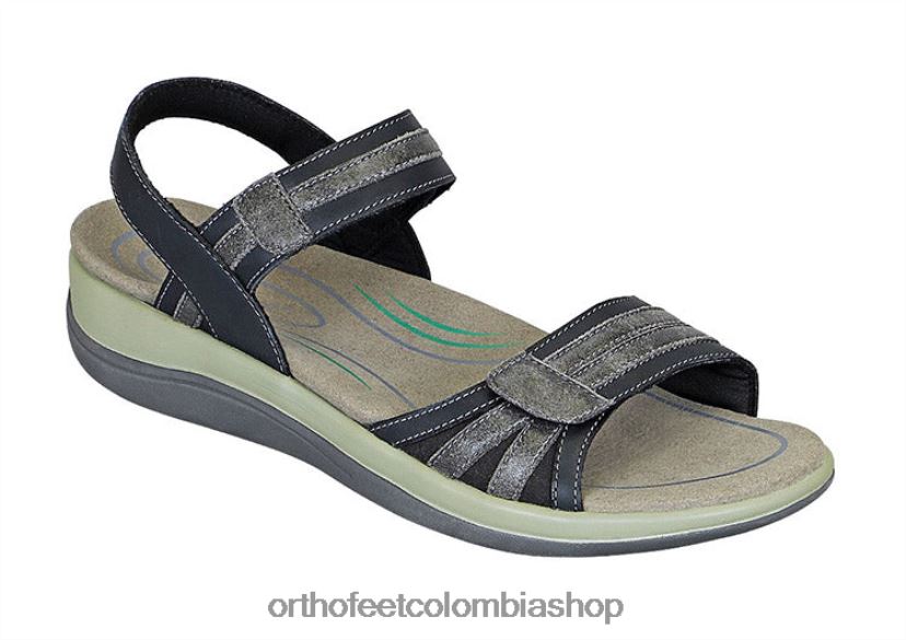 negro_orthofeet_r4806612_mujer_paloma_sandalias.jpg negro Orthofeet R4806612 mujer Paloma sandalias - Image 1