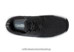 negro Orthofeet R48066139 hombres punto elástico tacoma zapatillas - Image 5