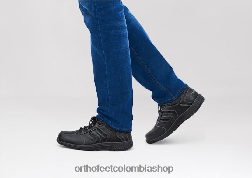 negro Orthofeet R48066140 hombres empalizadas del pacífico a prueba de agua zapatillas - Image 2