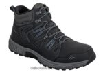 negro Orthofeet R48066149 hombres Ridgewood zapatos de senderismo