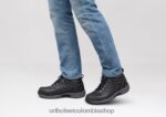 negro Orthofeet R48066152 hombres cazador impermeable botas - Image 2
