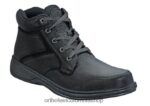 negro Orthofeet R48066153 hombres linea alta botas