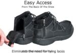 negro Orthofeet R48066155 hombres postal de guardabosques botas - Image 5