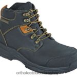 negro Orthofeet R48066158 hombres botas de trabajo de granito botas de trabajo
