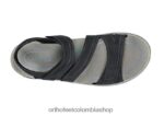negro Orthofeet R4806615 mujer correa bidireccional naxos sandalias - Image 3