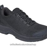 negro Orthofeet R48066162 hombres zapatos de trabajo cobalto zapatillas