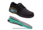 negro Orthofeet R48066176 hombres tramo bismarck zapatos casuales - Image 3