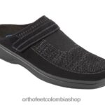 negro Orthofeet R48066177 hombres tejido elástico hudson zapatillas