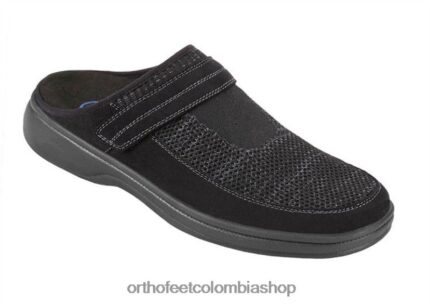 negro Orthofeet R48066177 hombres tejido elástico hudson zapatillas