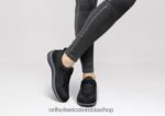 negro Orthofeet R4806694 mujer lana de volcán zapatos casuales - Image 2