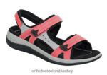 rojo Orthofeet R480662 mujer Venecia sandalias