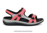 rojo Orthofeet R480662 mujer Venecia sandalias - Image 3
