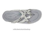 serpiente blanca Orthofeet R4806628 mujer clio sandalias - Image 3