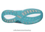 turquesa Orthofeet R4806648 mujer punto coralino elástico zapatillas - Image 6